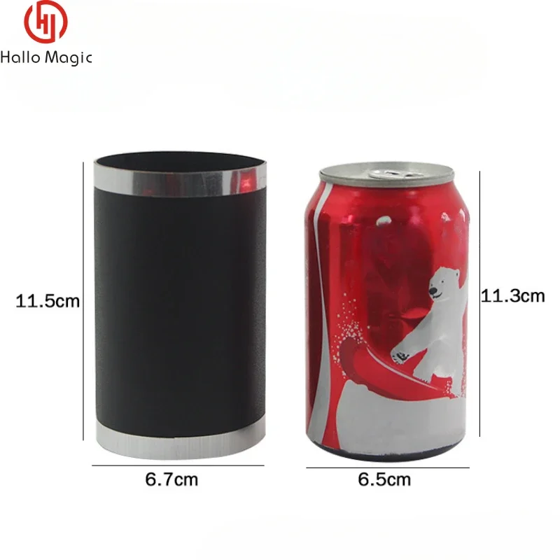 Vanishing Coke Can Magic Trick Silk And Cane Magic Prop Coke To Silk Stage Close Up Magic Props Mentalism