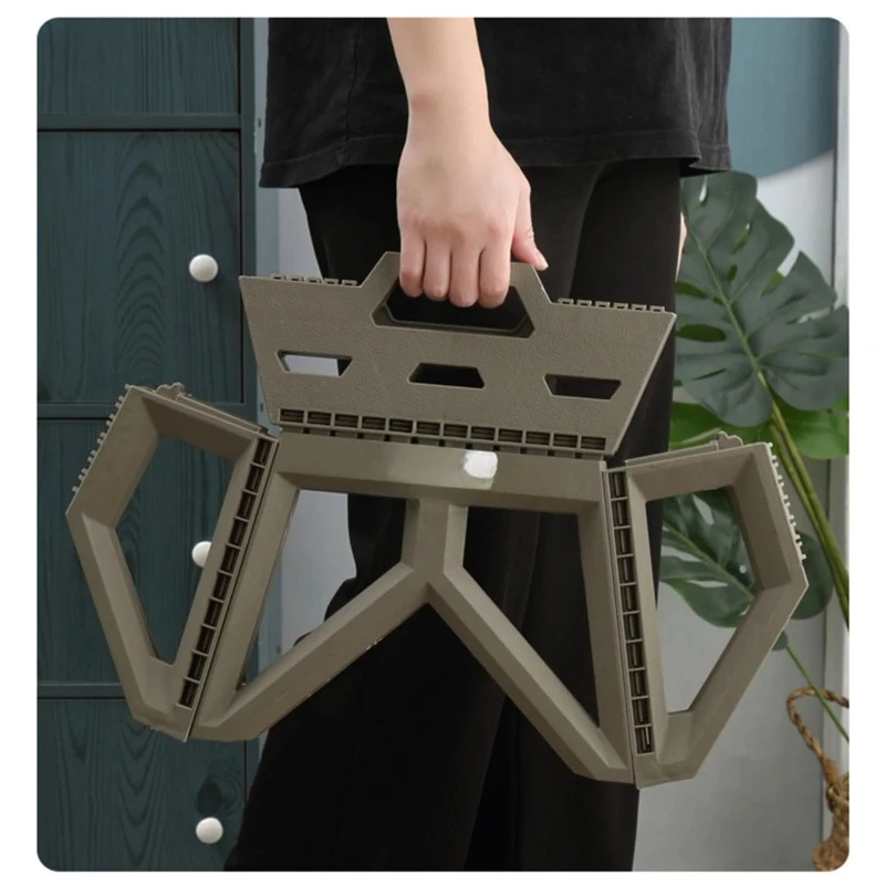 

Портативный складной стульчик для улицы, маленький, прочный, с высокой нагрузочной способностью, для рыбалки, пляжа, кемпинга