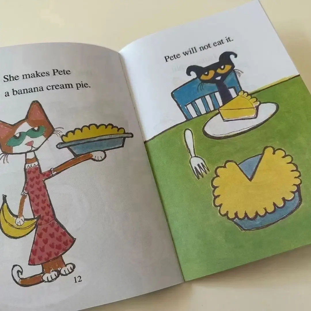 Buku gambar bahasa Inggris 27-volume paling lengkap Pete The Cat I bisa membaca dengan audio