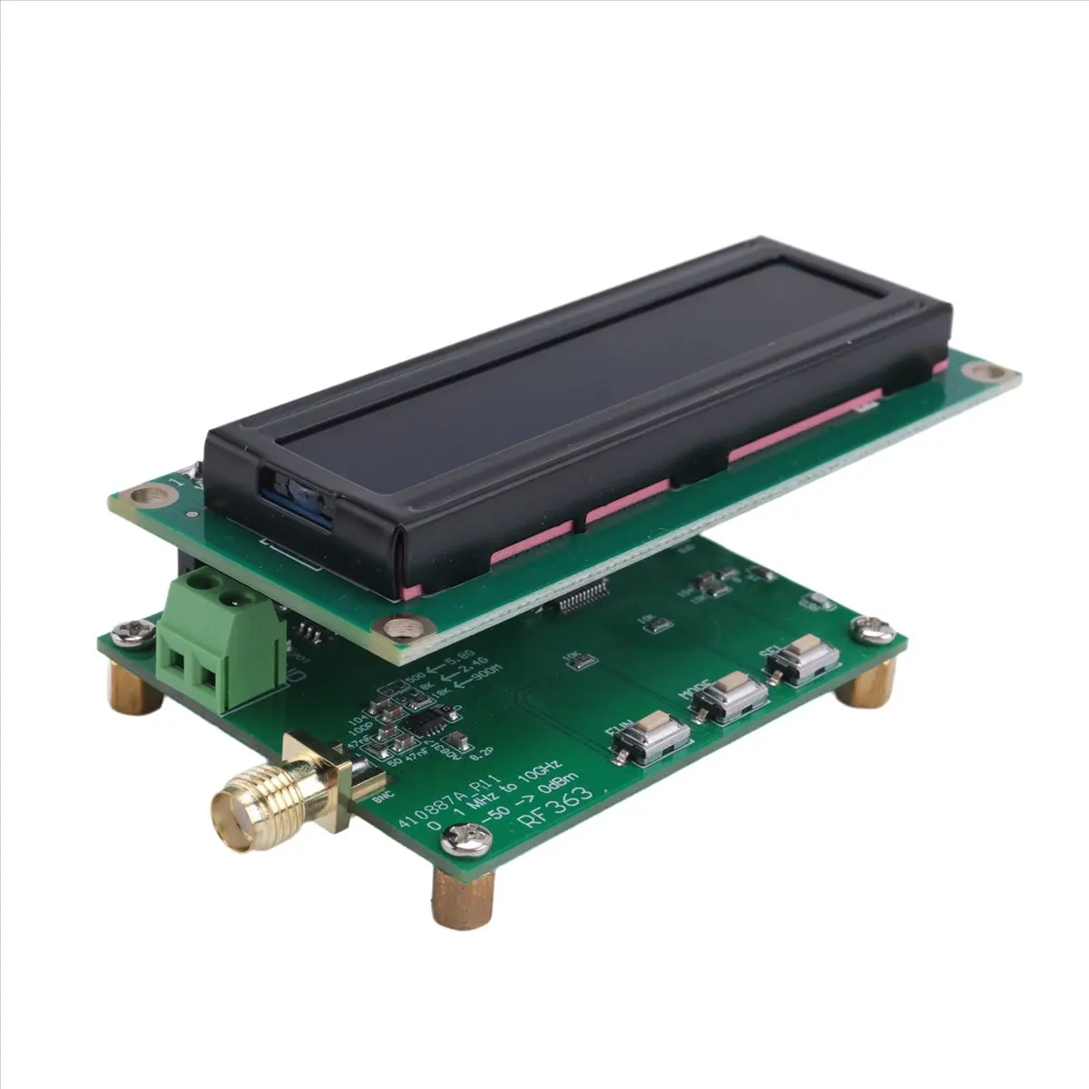 Flash Deal,Smart Digital Power Meter 1MHz to 10GHz -55 to 0DBm Signal Measuring Instrument Module Set Attenuation Value