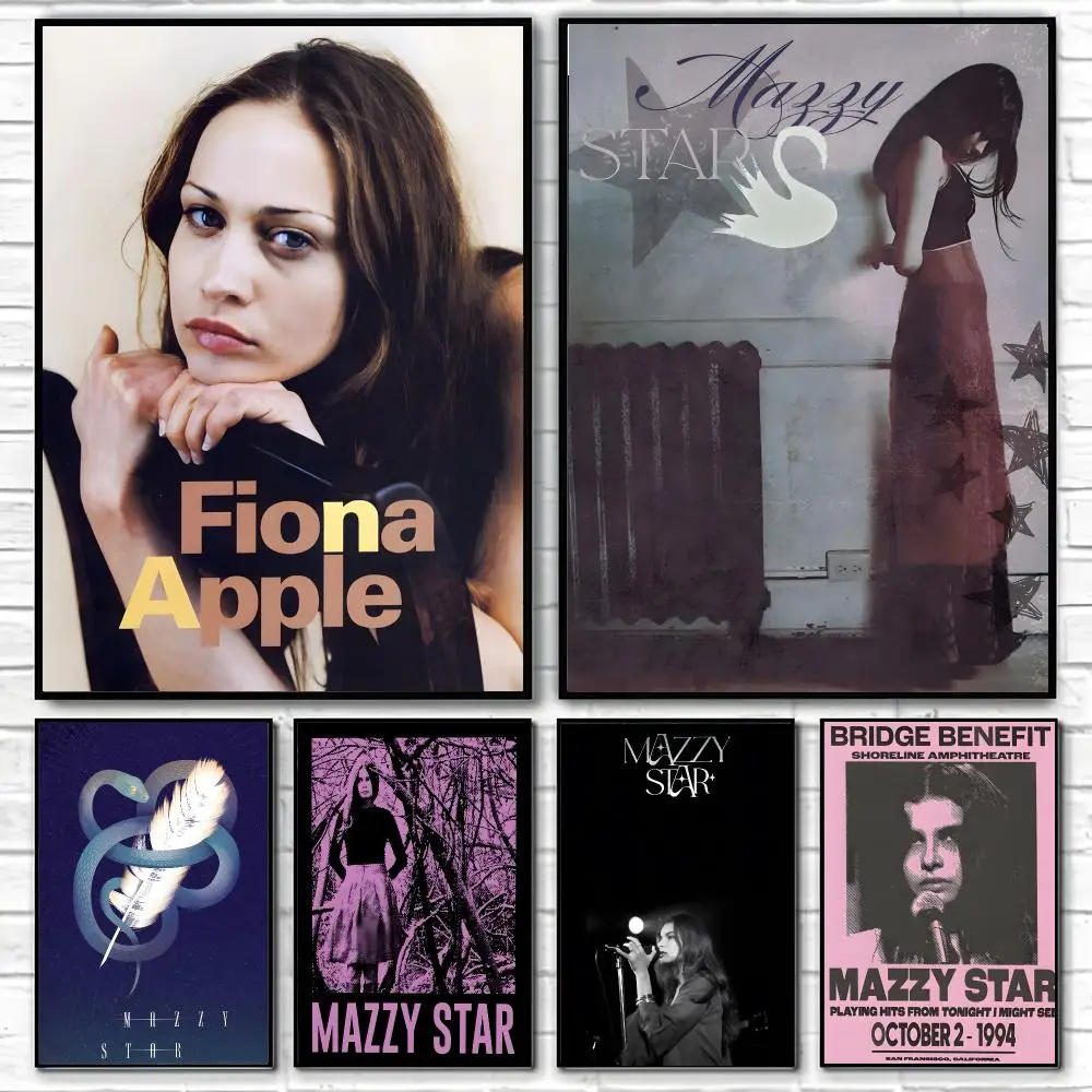 Band Mazzy Star Poster Poster High Quality Wall Art for Home Office Bedroom Living Room Perfect