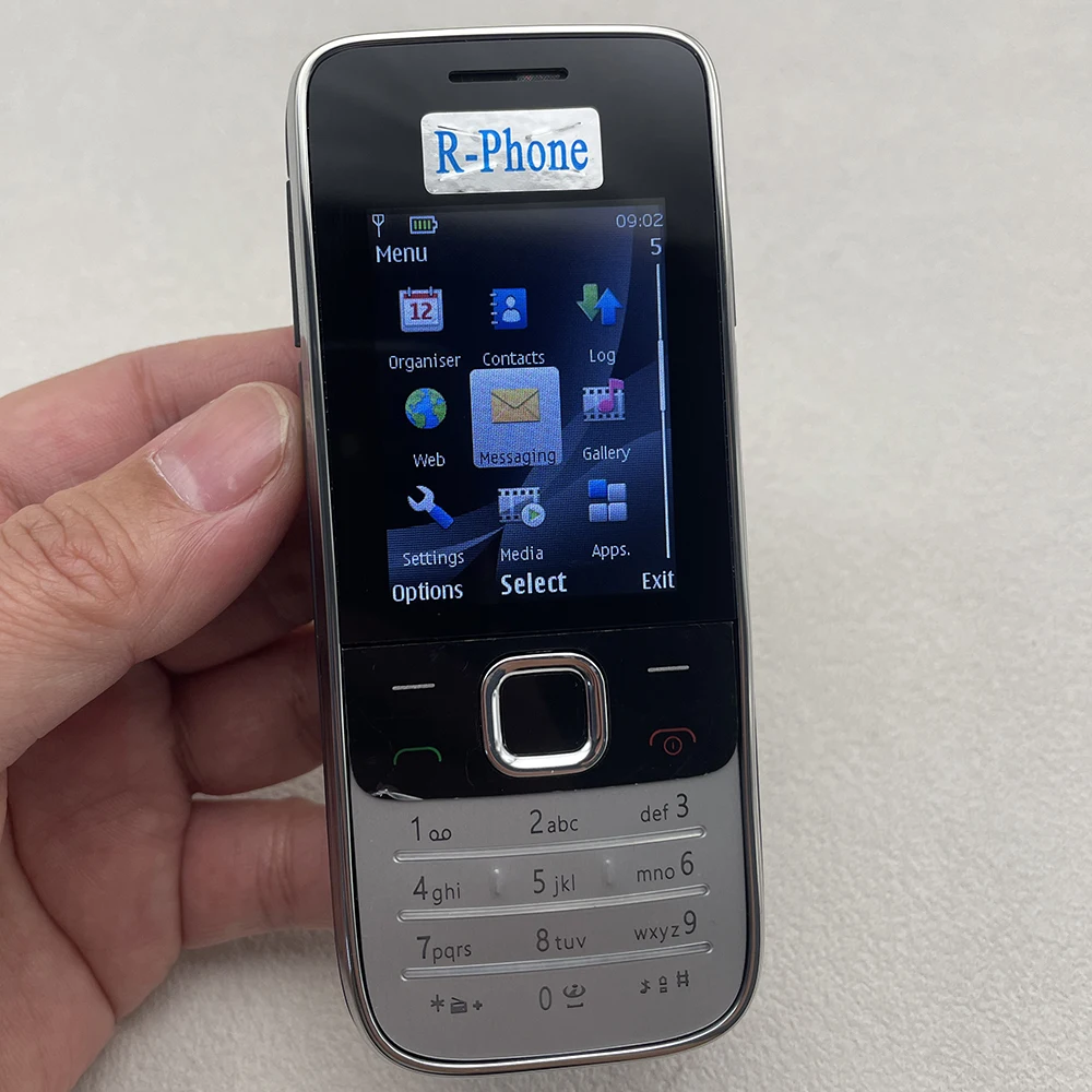 Original 2730 Classic 2730c Mobile Cell Phone GSM 2G 3G 2MP Russian Arabic Keyboard Unlocked Cellphone.Made in Finland on 2009.