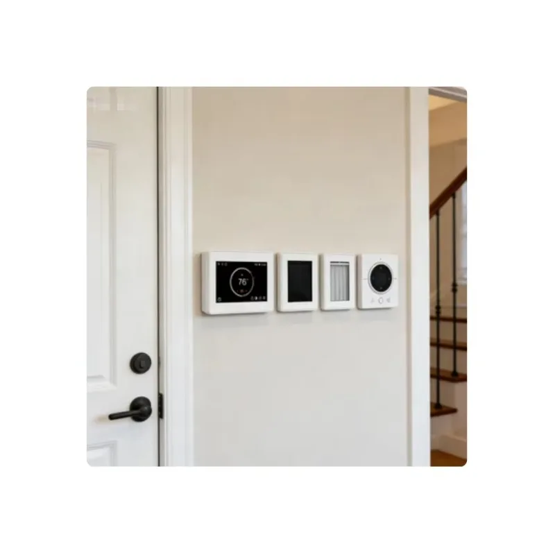 Falcon HP User-Friendly Touch Thermostat | Clear Humidity Display, Compatible with Gas/Oil Heaters Kuwait/Canada/US