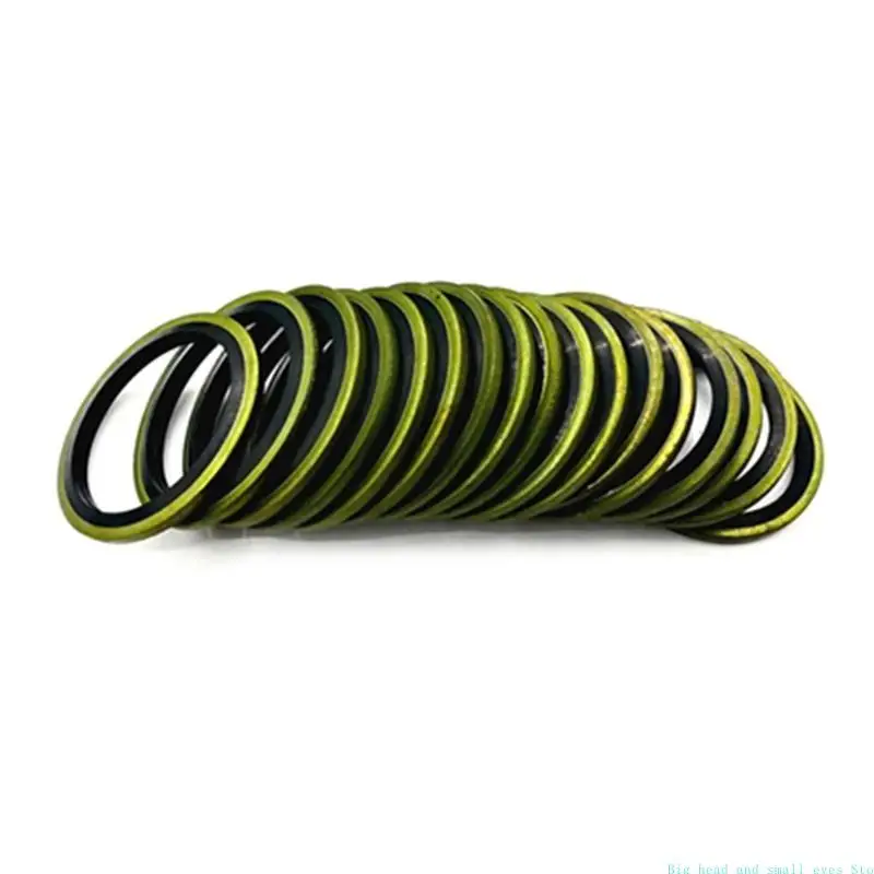 581C 240pcs / box High Press Hydraulic Rubber Oil Pipe Seal Gasket