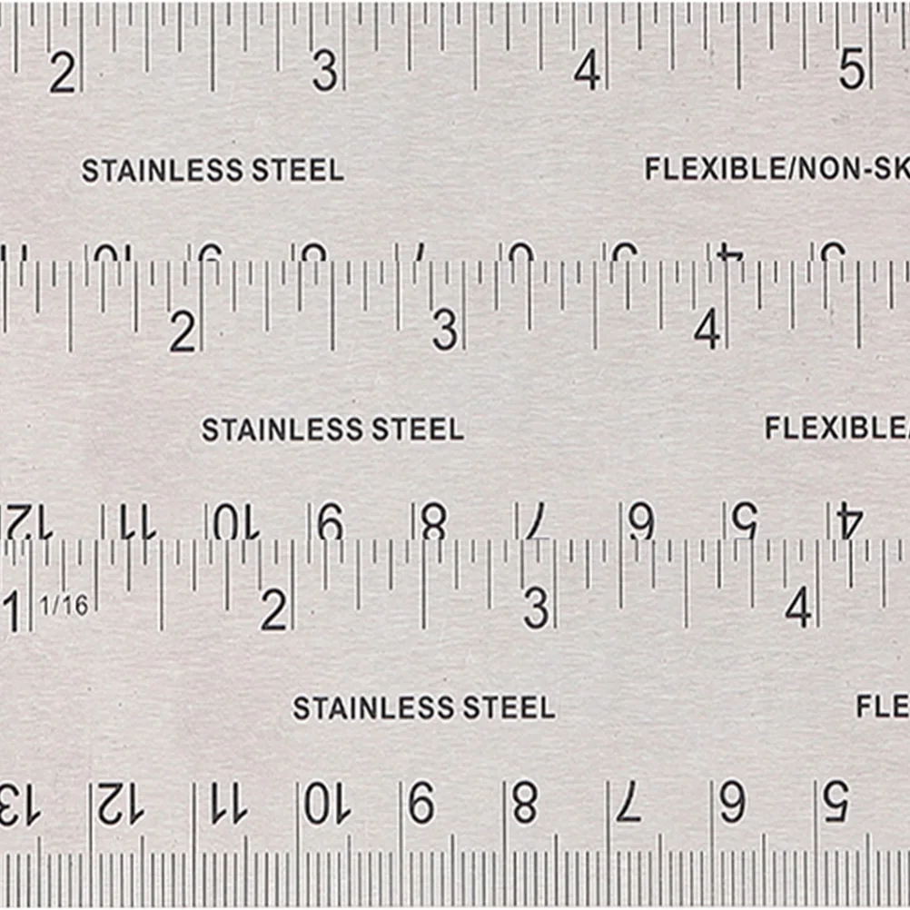 

4Pcs Cork Backing Rulers Lightweight Straight Measuring Tools Student Accessories Drawing Engineering Novelty Rulers