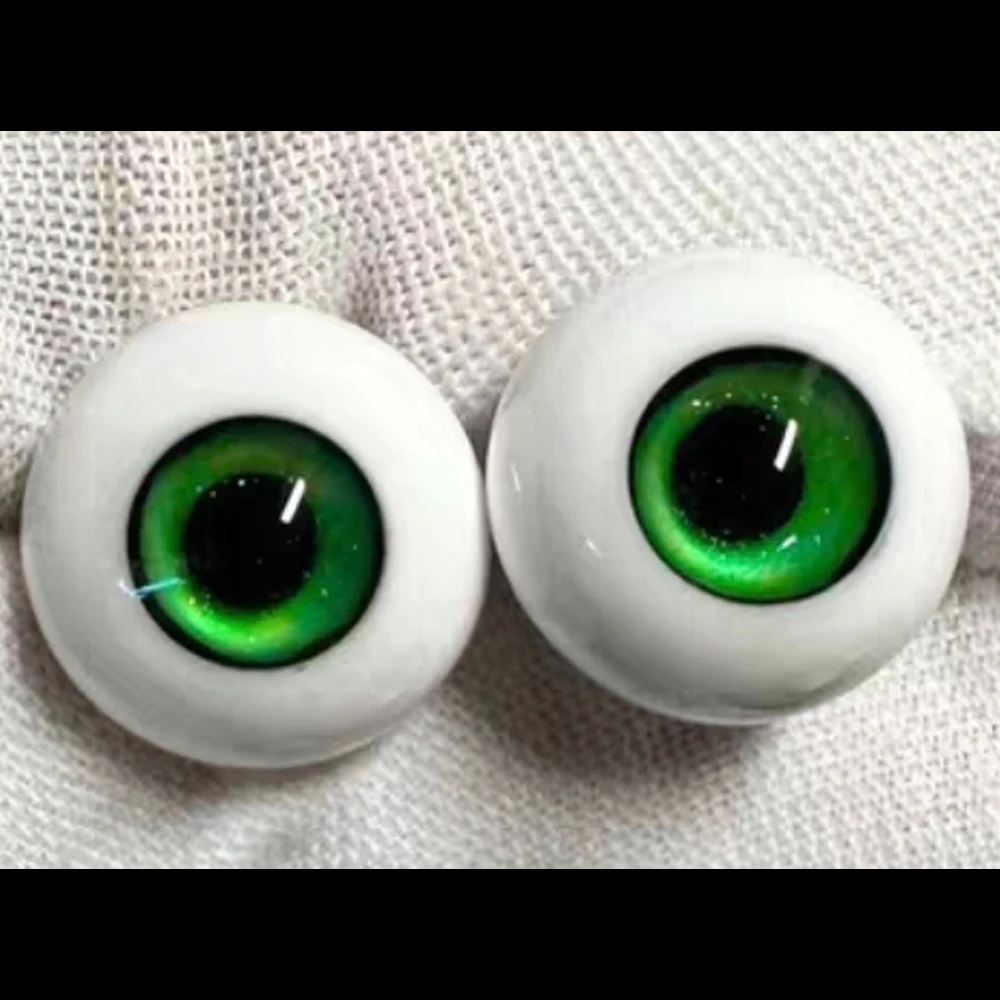 14mm/16mm Puppenaugen DIY Handgefertigte Augenbälle Puppenzubehör für 1/4 1/3 Puppe BJD Gipsaugen – Detail 9