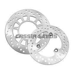 Motorcycle front and rear brake discs for Yamaha XT 225 WE XT225 (4JG5/6) Serrow 1997-1998 XG 250 Tricker (5XT1) 2004-2006