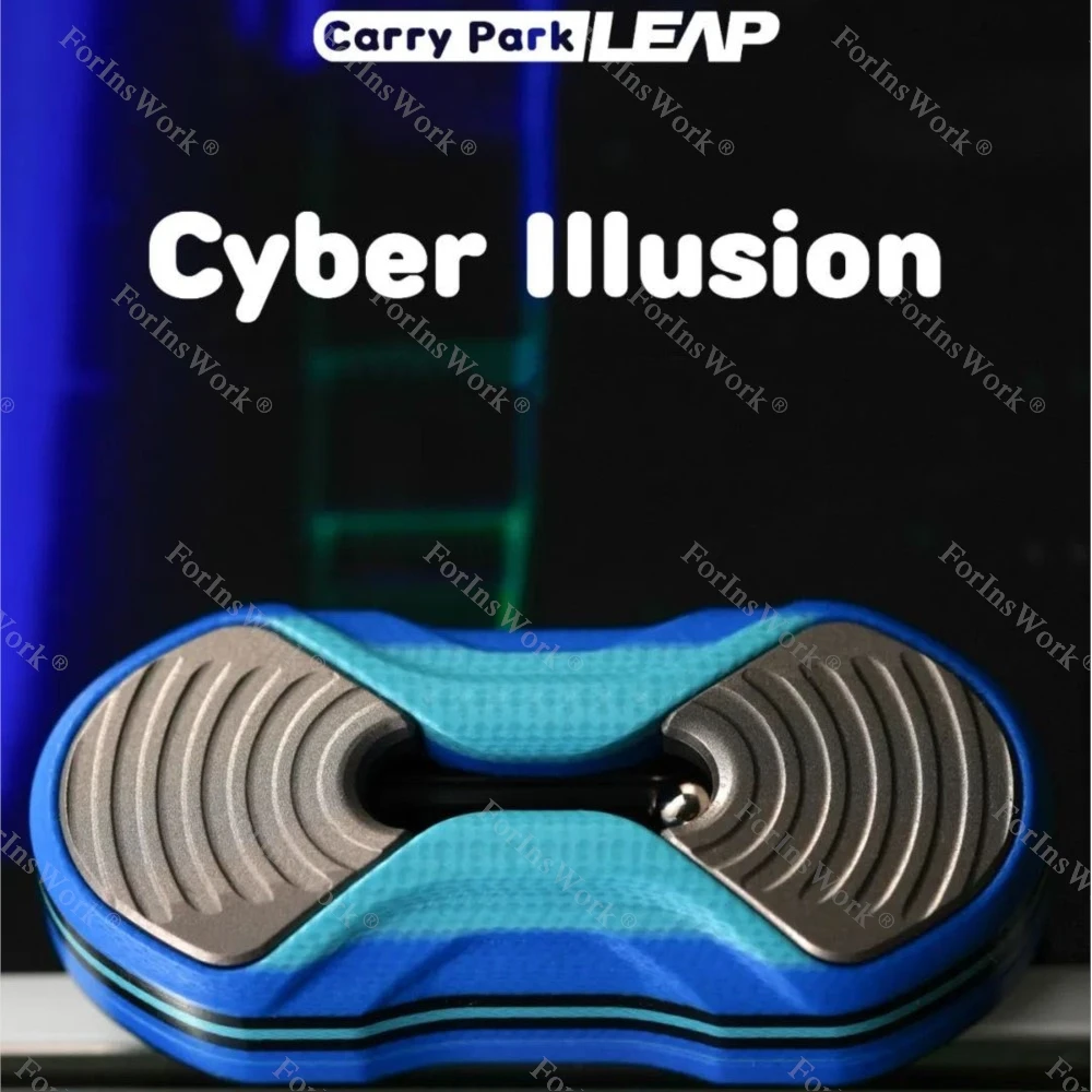 ProxyEDC LEAP G10 Titanium Alloy Impact Block Steel Liner PEI Push Block Push Slider Slider Fidget Anxiety Stress Relief Toys