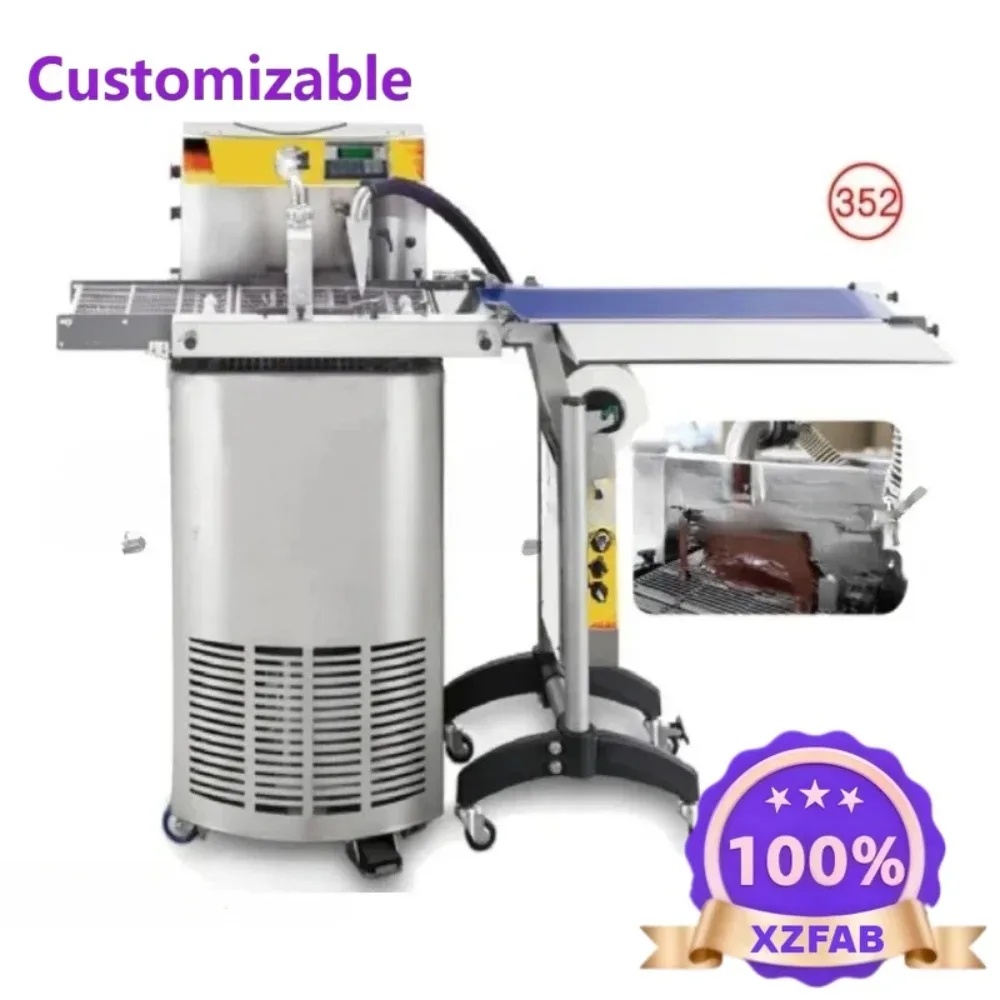 Factory Direct 2026 Automatic Chocolate Melting Tempering Machine with Vibration Table 25L Electric Chocolate Tempering Machine
