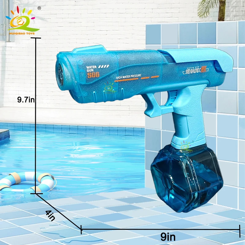 Luz y sombra versión spitfire enlace pistola de agua automática juguetes verano al aire libre playa piscina juego de sparring juguetes para adultos