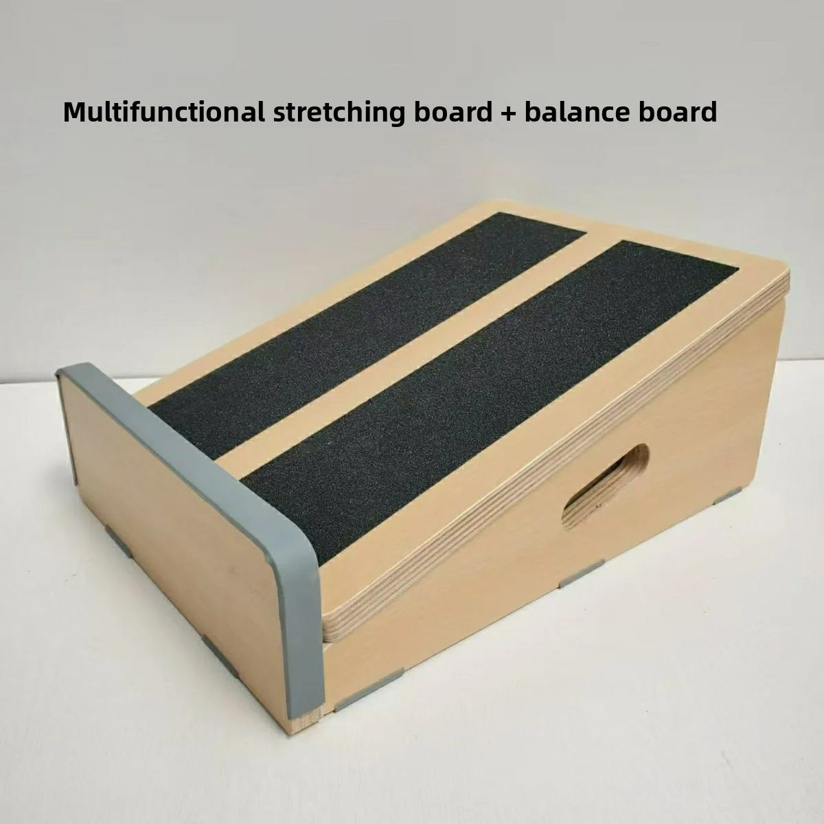 `Wooden Balance Stretch Board Combo Home Indoor Yoga Rehabilitation Perception Training Portable Home Gym Fitness Equipment`