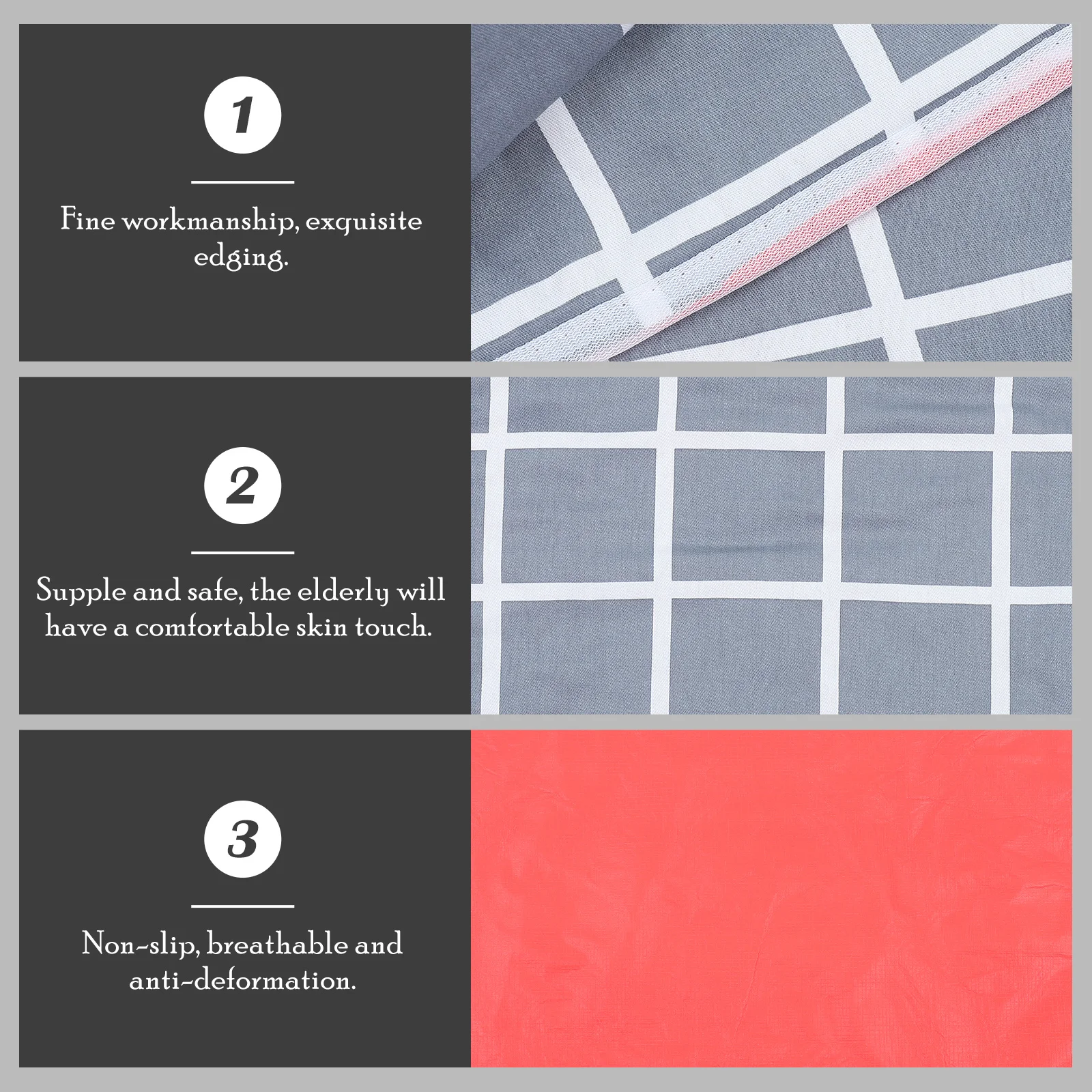 

Waterproof Mattress Pad Washable Reusable Incontinence Bed Pads for Elderly Adults Seniors Overnight Protection