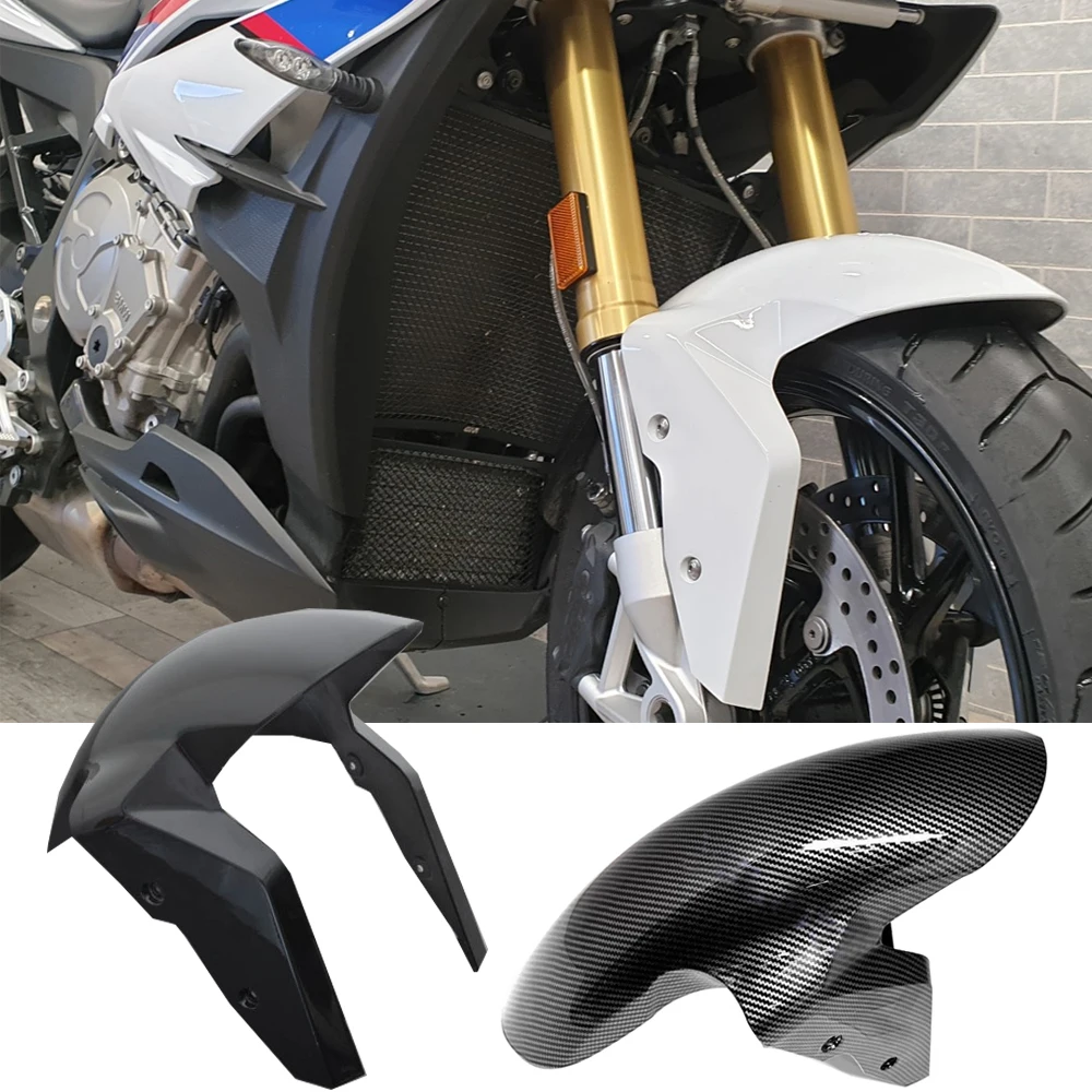 

Motorcycle Parts Front Mudguard For BMW S1000XR 2015 2016 2017 2018 2019 S1000 XR Fender Splash Guard Fairing Wheel Cover Carbon