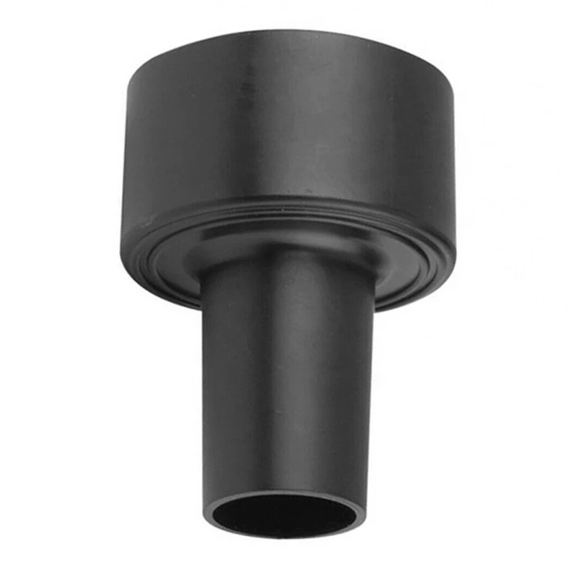 M2EE Universal Vacuum Cleaner Hose Adapter Attachment Converter 1-1/4" To 2-1/2" Dust Hose Port Adapter for WORKSHOP Black
