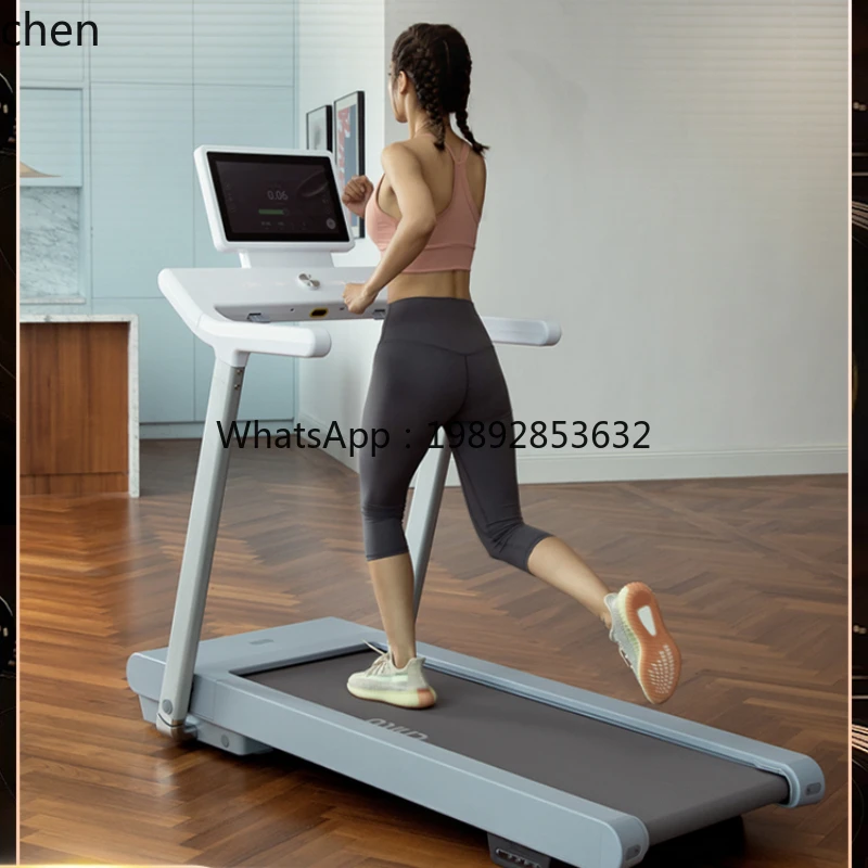 JSS  treadmill household small indoor walking and climbing machine ultra-quiet plug-in high definition screen