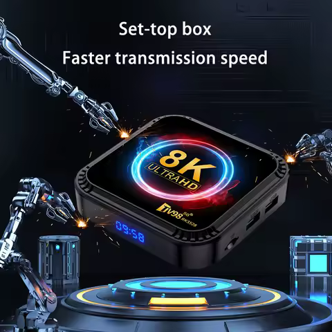TV98 RK3528 Android 13.0 Smart TV Box 2.4G/5G Quad Core 8K WiFi Set Top Box Android Box