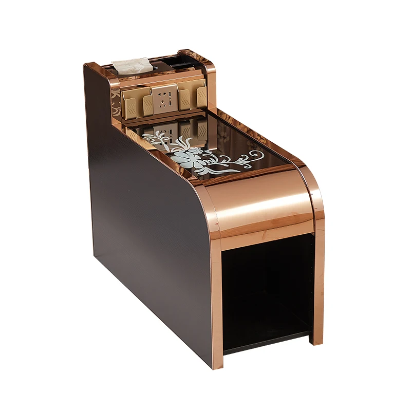 

Sofa coffee table cabinet, simple and economical sauna massage foot wash cabinet, beauty small coffee table