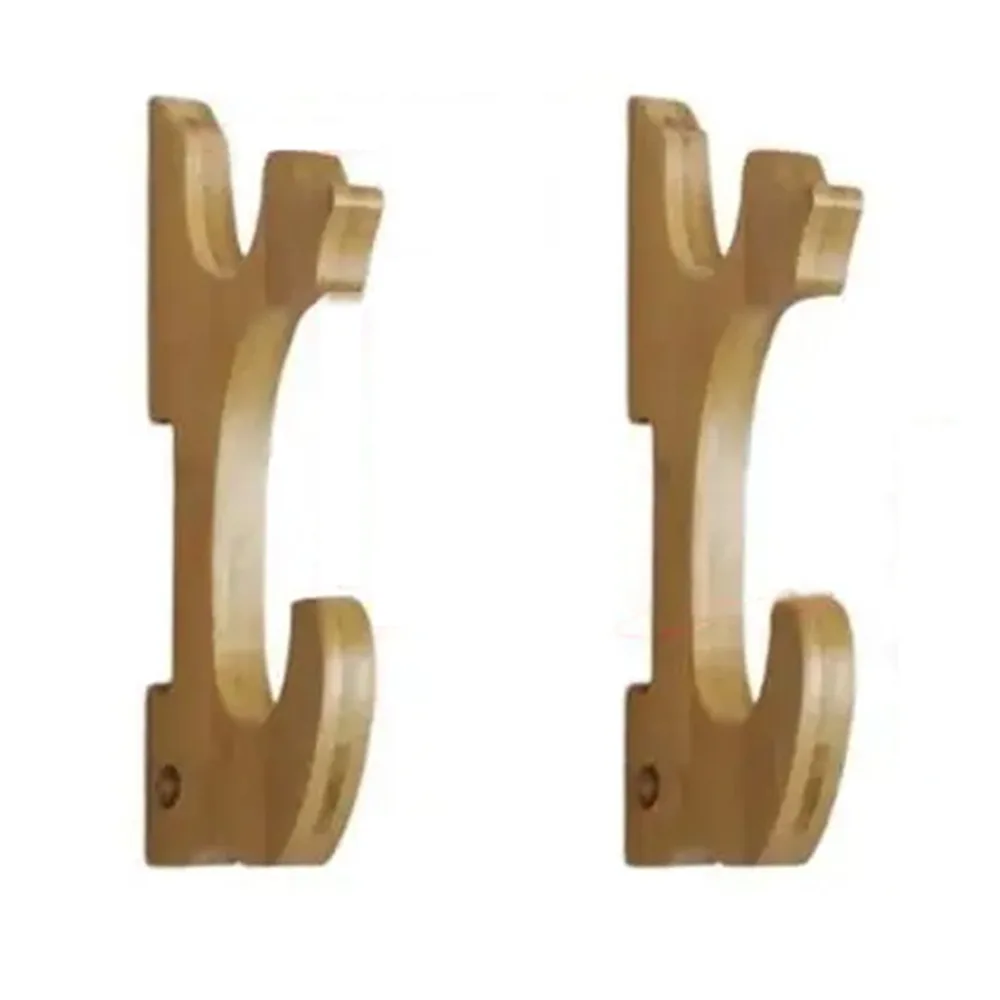 

1/2 Tier Lightsaber Wall Mount Rack Adjustable Wood Samurai Flute Stand Multi-functional Easy To Install Rod Holder Enthusiasts