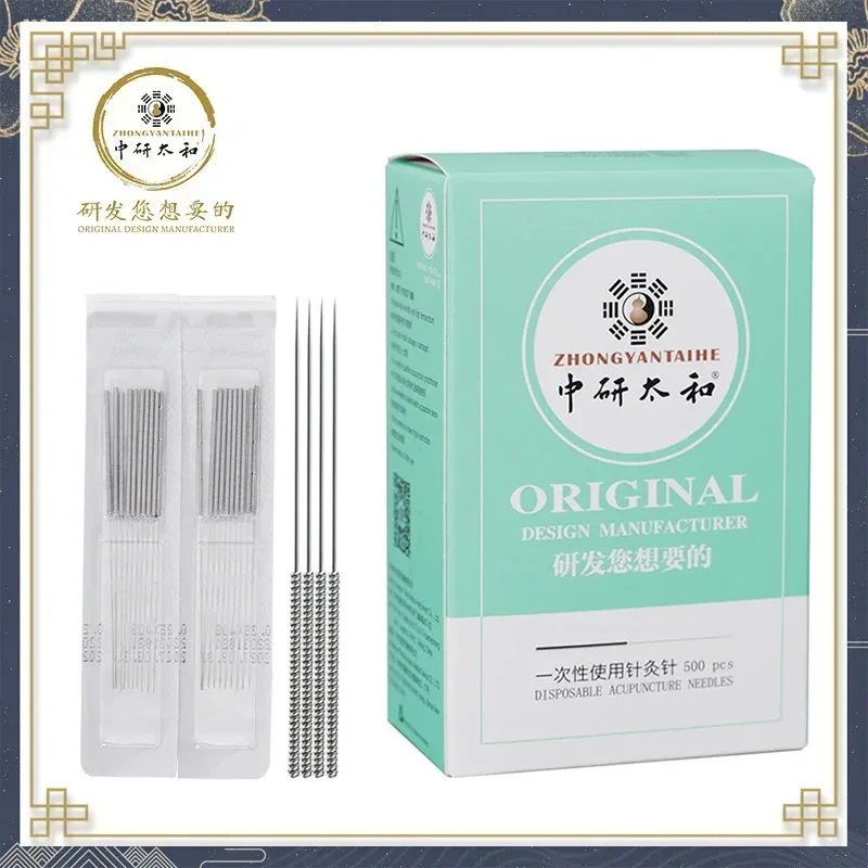 ZHONGYAN TAIHE Traditional Chinese Medicine Disinfect disposable Acupuncture needle Relaxation Beauty Massage Wellness 500PCS