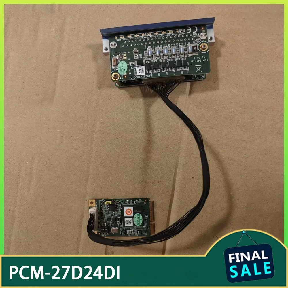 For Advantech DB37 interface Mini-PCIe bus expansion card MOS-1110Y-0101E PCM-27D24DI