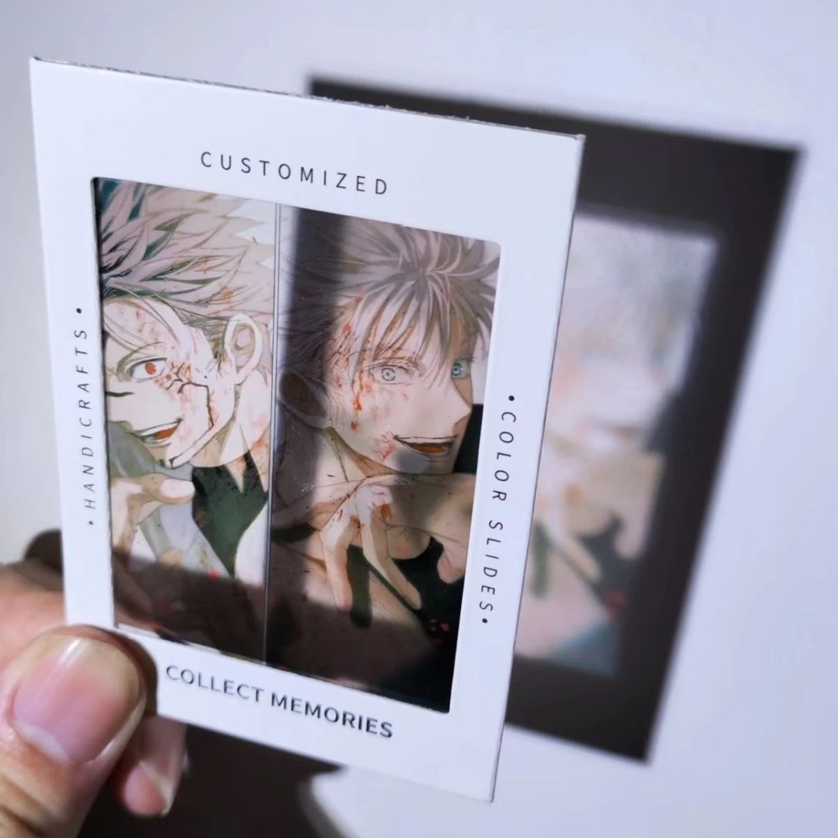 Anime Jujutsu Kaisen Satoru Gojo Ryomen Sukuna Cosplay Film Transcard Ambitus Advance Sale