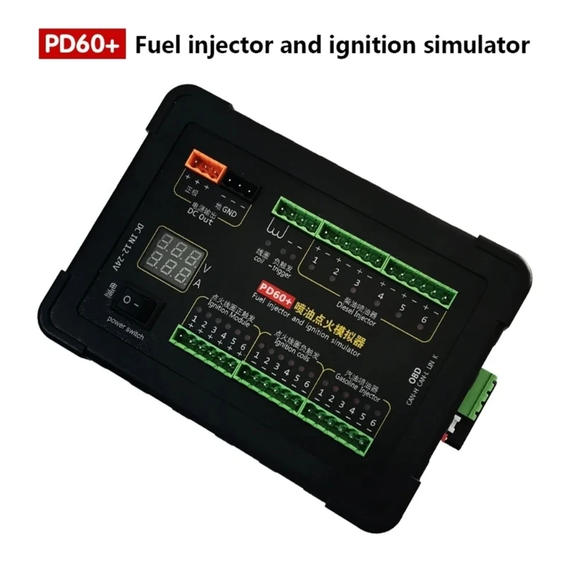 Comprehensive Vehicle Computer Tester Including Injection And Injector Ignition Coil Emulation Feature For Vehicle Diagnostics