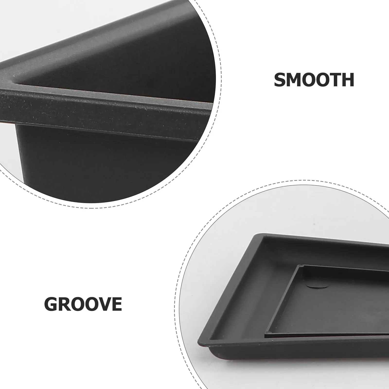 

5 Sets Flowerpots Square Containers Bonsai Garden Succulent Home Stylish Planting Pots Environmental Friendly Durability