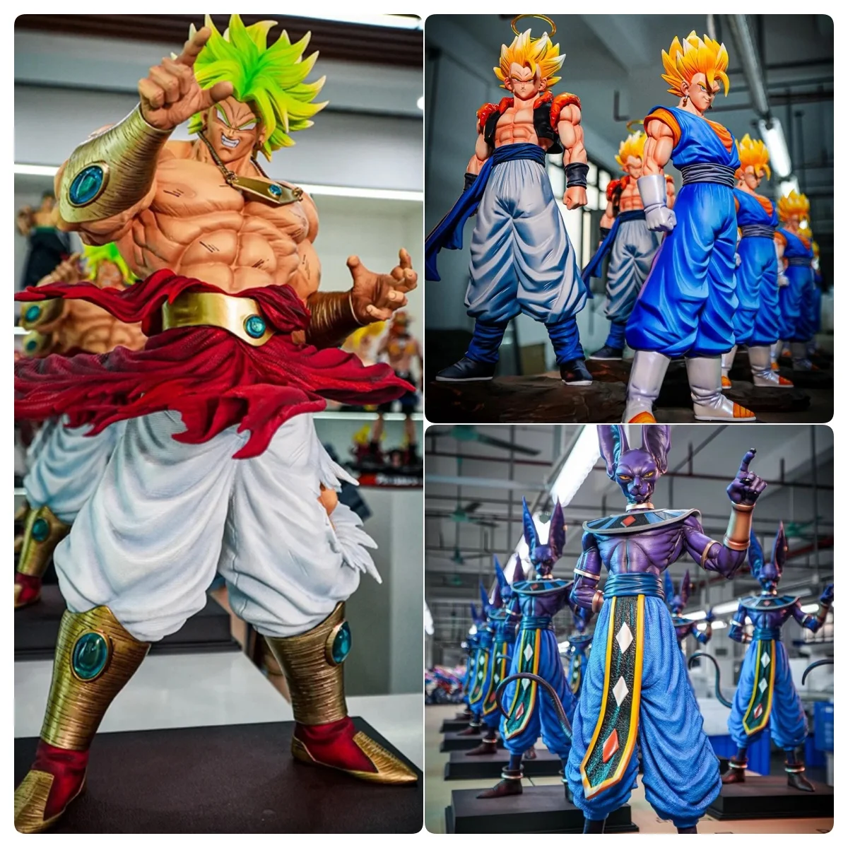 

New Dragon Ball Anime Figure 3.0 Gogeta Vegetto Jt High Quality Figurines Broli Beerus Home Decor Surprise Gift For Kids Toys