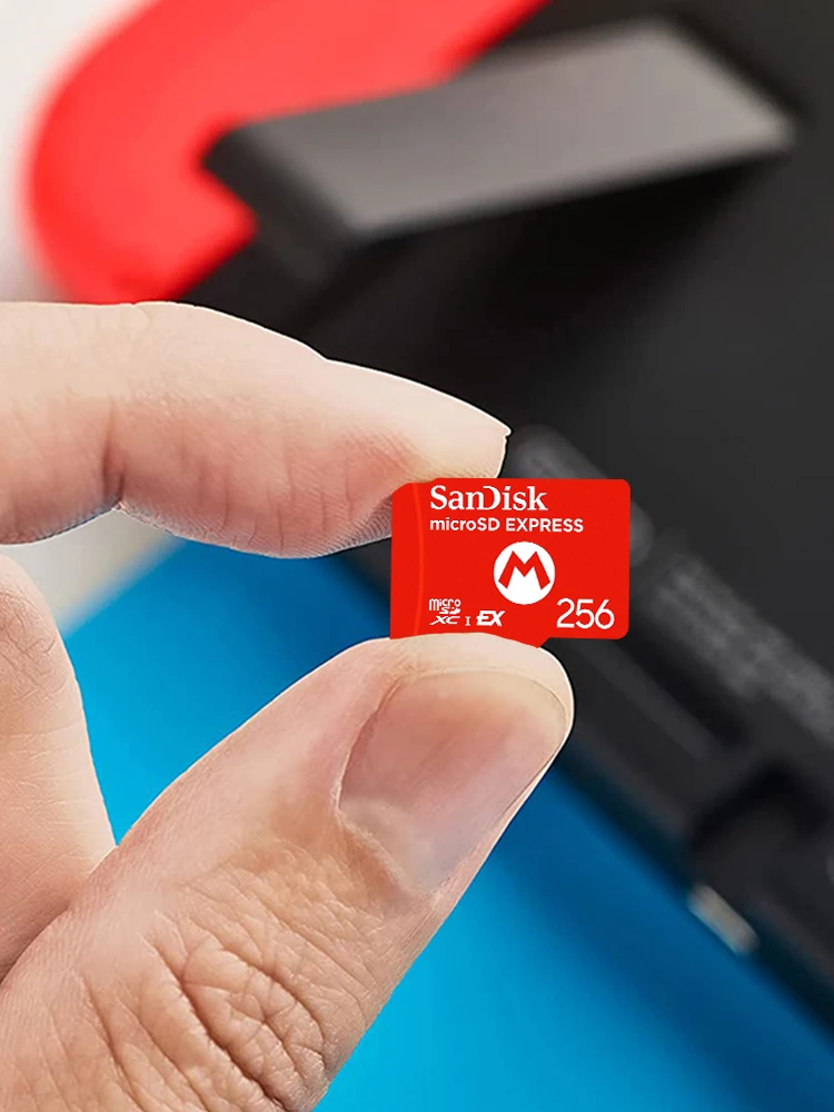 Karta pamięci SanDisk Professional Nintendo Switch 2 MicroSD EXPRESS 256GB Oryginalna karta pamięci Flash do konsoli Switch2 Maks. 880Mb — zdjęcie produktu 7