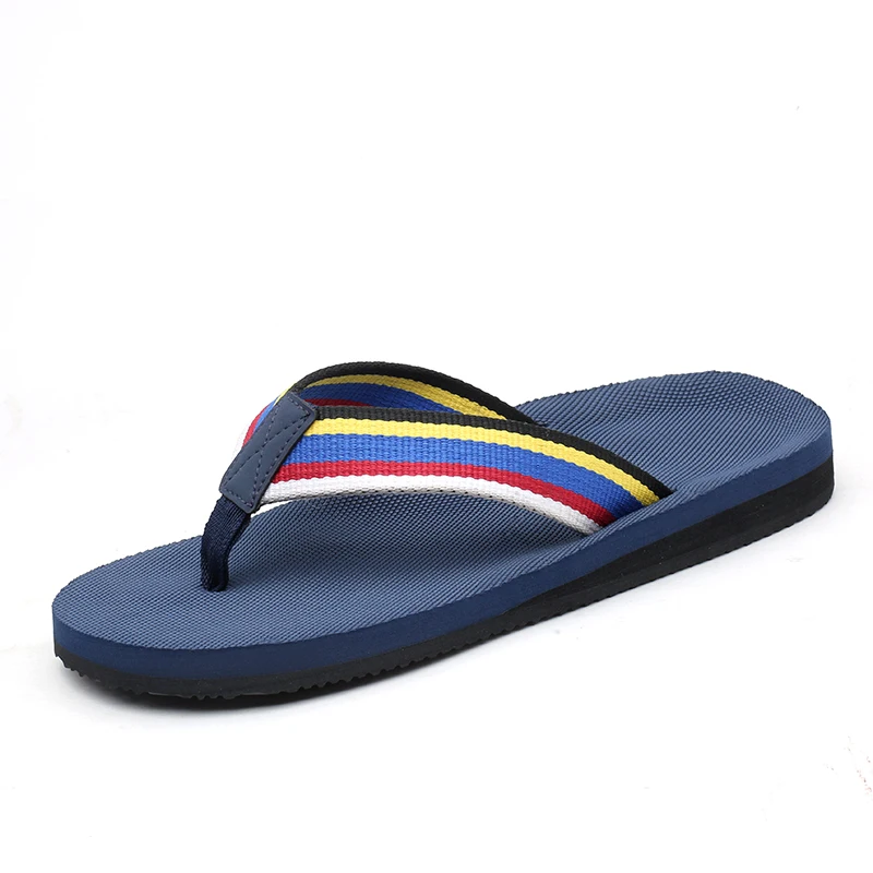 Summer Large Size Men's Flip Flops Breathable Beach Shoes Anti-Slip Cool Slippers Plus Size 48 49 50 Claquette Homme