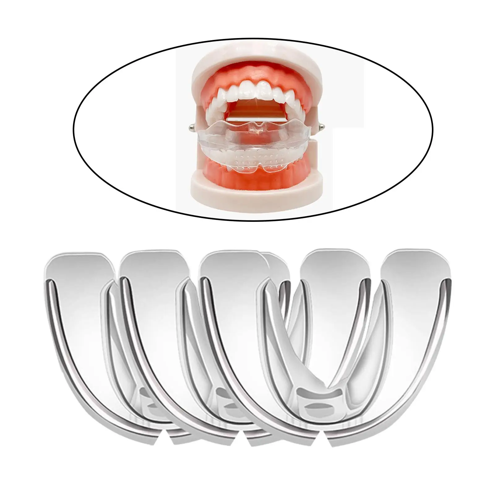 

3-In-1 Retainer Tooth Aligners Trays Straighten Corrector Mouth Guard