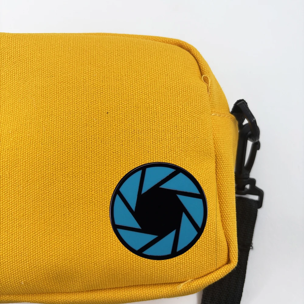 Science Buddies - Aperture Science Portal Game Logo Enamel