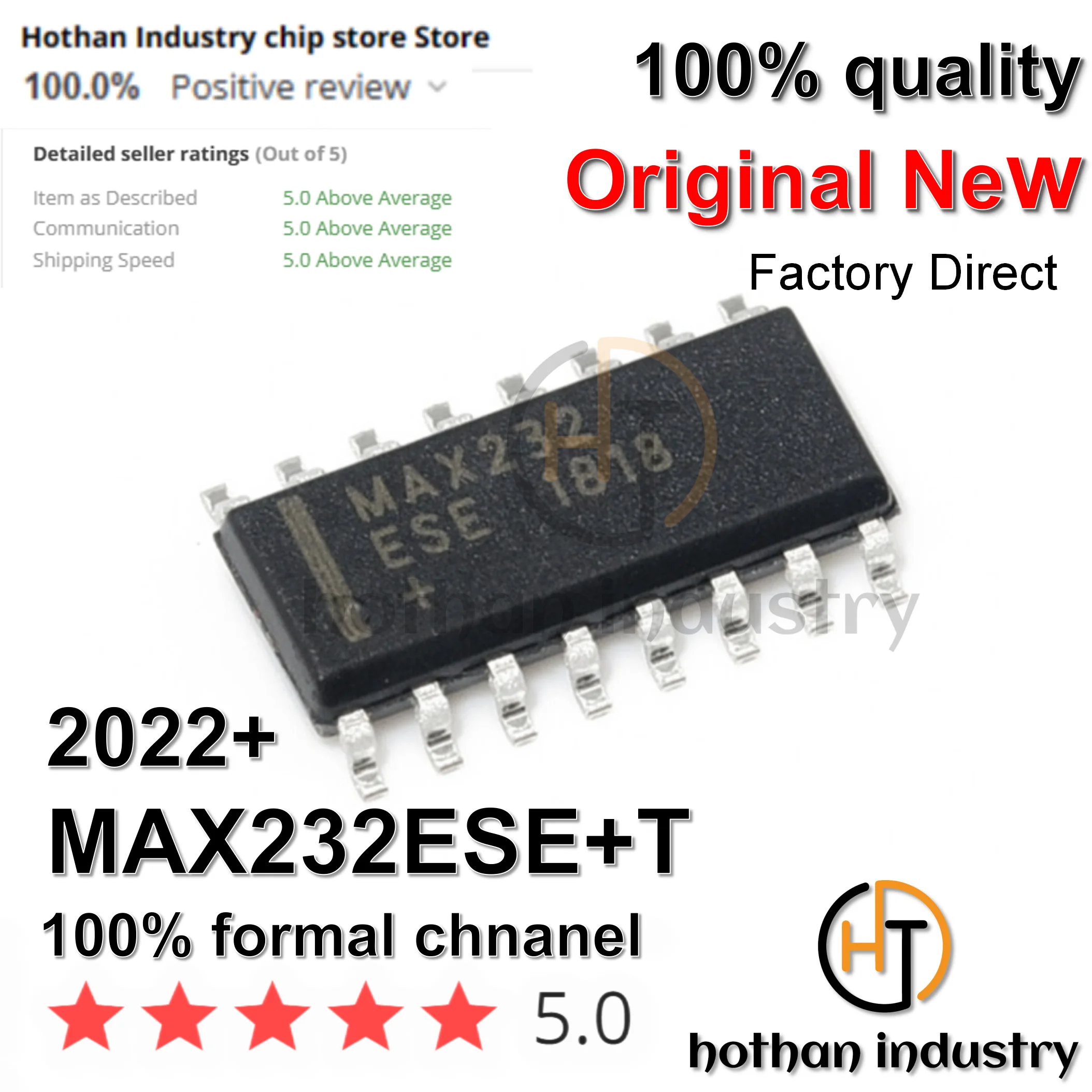 【1-10pcs】MAX3082ESA 100% Original  RS-422/RS-485 Interface IC Fail-Safe, High-Speed (10Mbps), Slew-Rate-Limited RS-485/RS-422