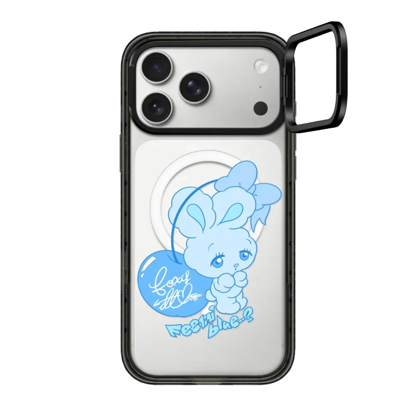 

601052 Lens Ring Stand Acrylic Border Magnetic Case: Compatible with IPhone 17 16 15 14 13 12 Pro Max 17Pro