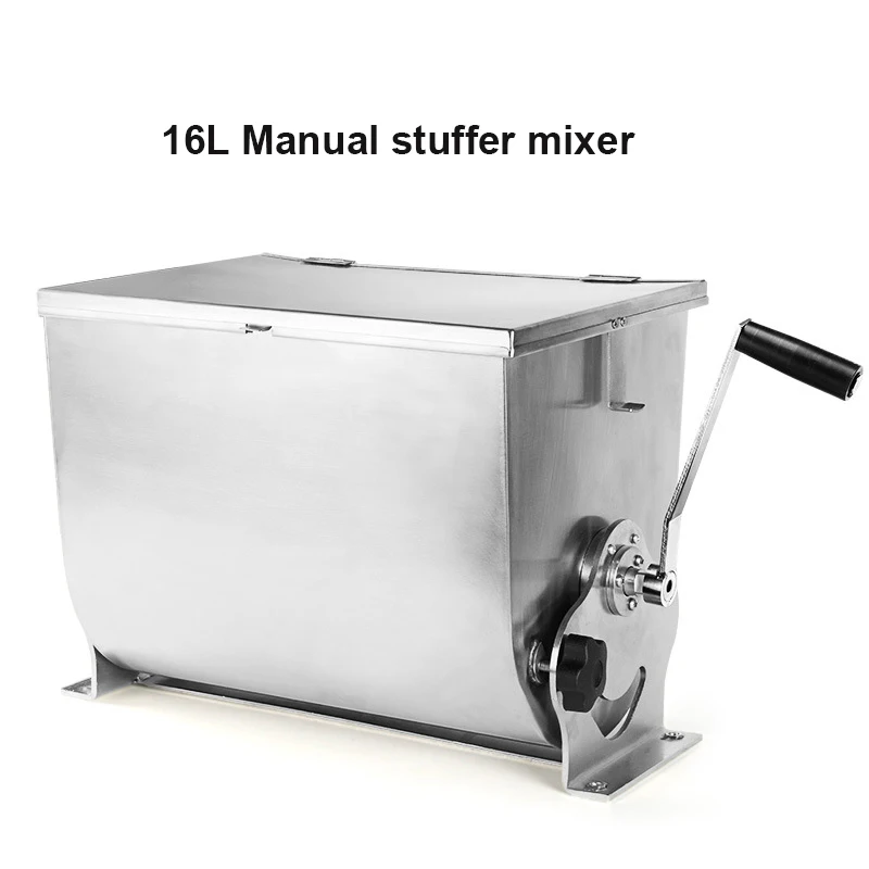 16L Commercial Vegetable Dumpling Stuffing Stuffing Machine Sausage Dry Powder Mixing Food Meat Mixer Machines