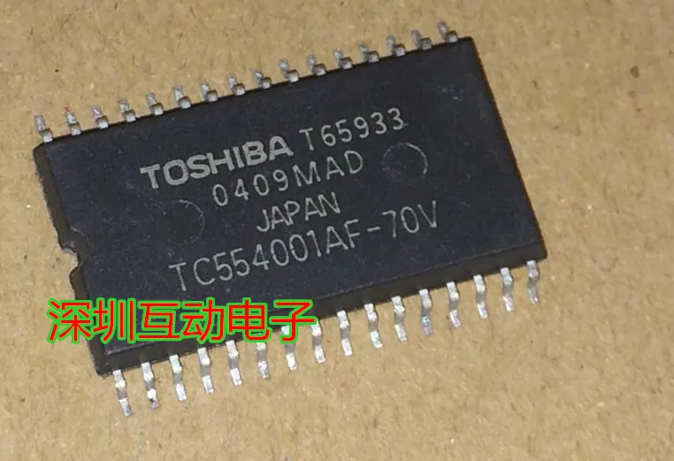 Free shipping   TC554001AF-70V TOS SOP32 ,    10PCS