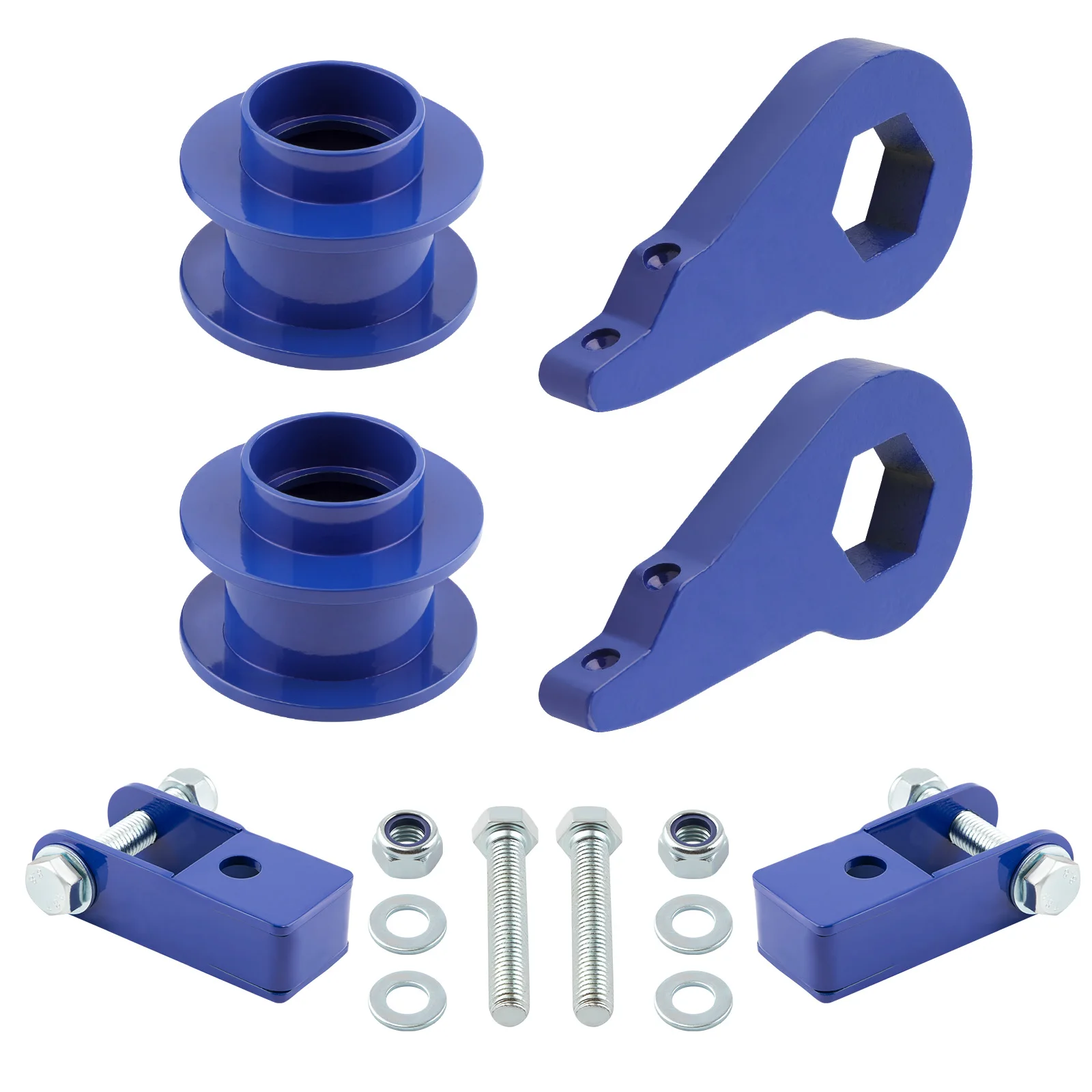 1-3 "ด้านหน้า 2" ชุดยกด้านหลังสําหรับ Chevrolet Avalanche Suburban 1500 2000-2006
