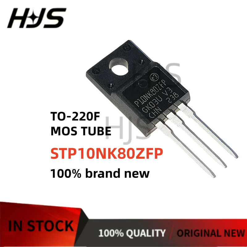 10-20-30PCS P10NK80ZFP STP10NK80ZFP MOSFET field-effect transistor TO-220F NEW