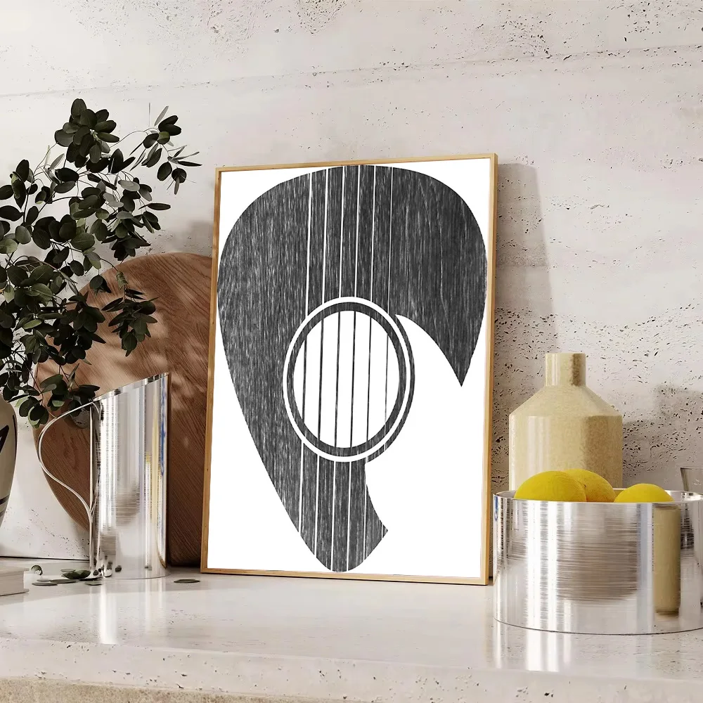 قماش جدار الفن مجردة خط الملمس الحديثة الحد الأدنى هندسية اللوحة ديكور المنزل غرفة المعيشة غرفة نوم العمل الفني #1