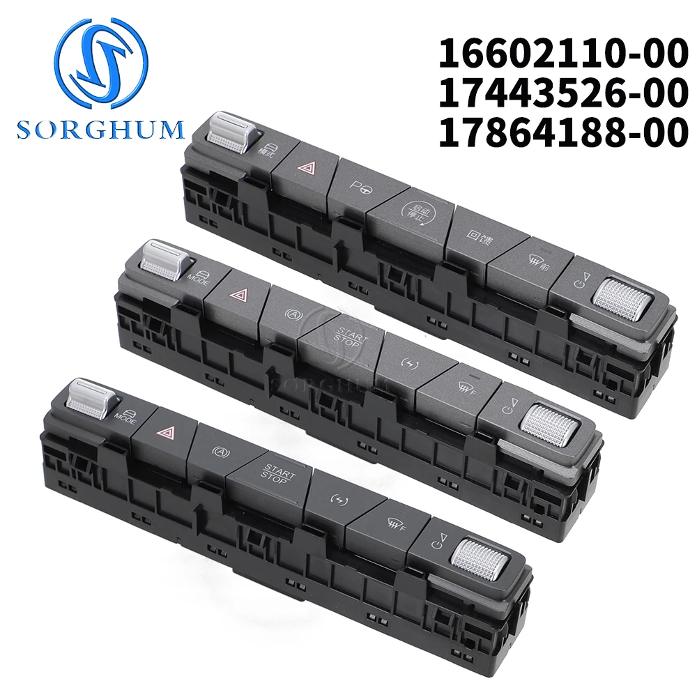 

Блок комбинированного переключателя центральной консоли для BYD/Yuan PLUS/BYD Atto 3 SC2E 16602110-00 17443526-00 17864188-00