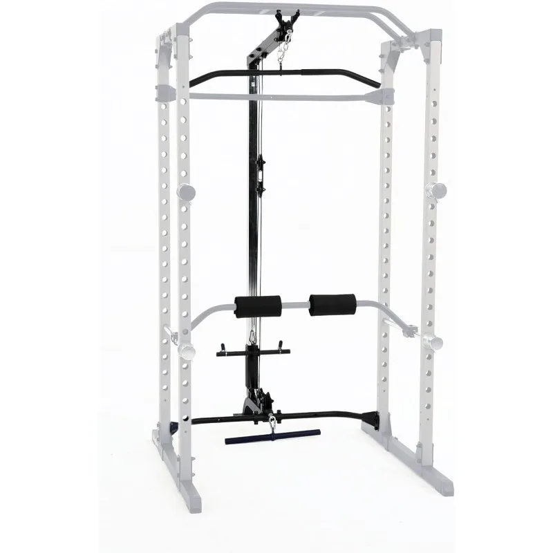 

Fitness Reality Squat Rack Power Cage | Optional LAT Pulldown & Leg Holdown Attachment | Squat and Bench Rack Combos