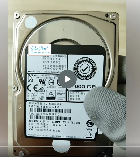 

For Dell 0453KG 0990FD 0WPJY9 R530 R730 R720 R820 R920 12Gb 10K 600G 2.5 hard drive 453KG 990FD WPJY9