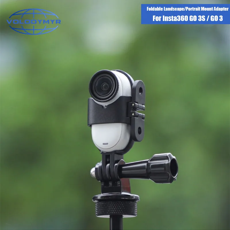 

VOLODYMYR Multifunctional Adapter Frame Mount for Insta360 GO 3S/GO3 Mount Adapter Bracket Expansion for Insta360 GO 3/GO 3S