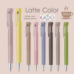 1pcs Coffee Limited Blen Full Series Three Colors 2+1 Multi-function Ballpoint Pen Cute School Supplies