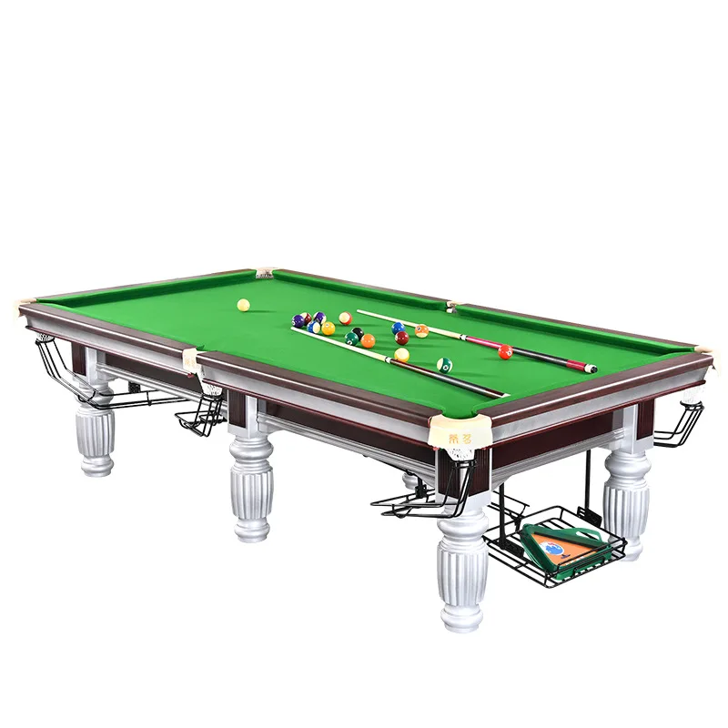Automatic return pool table, American 16-color standard adult pool table, black eight household two-in-one