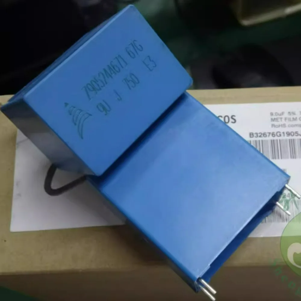 

EPCOS 9.0uf/750v 9uf 9u0 905 Новый пленочный конденсатор 38мм x 21мм B32676G1905J