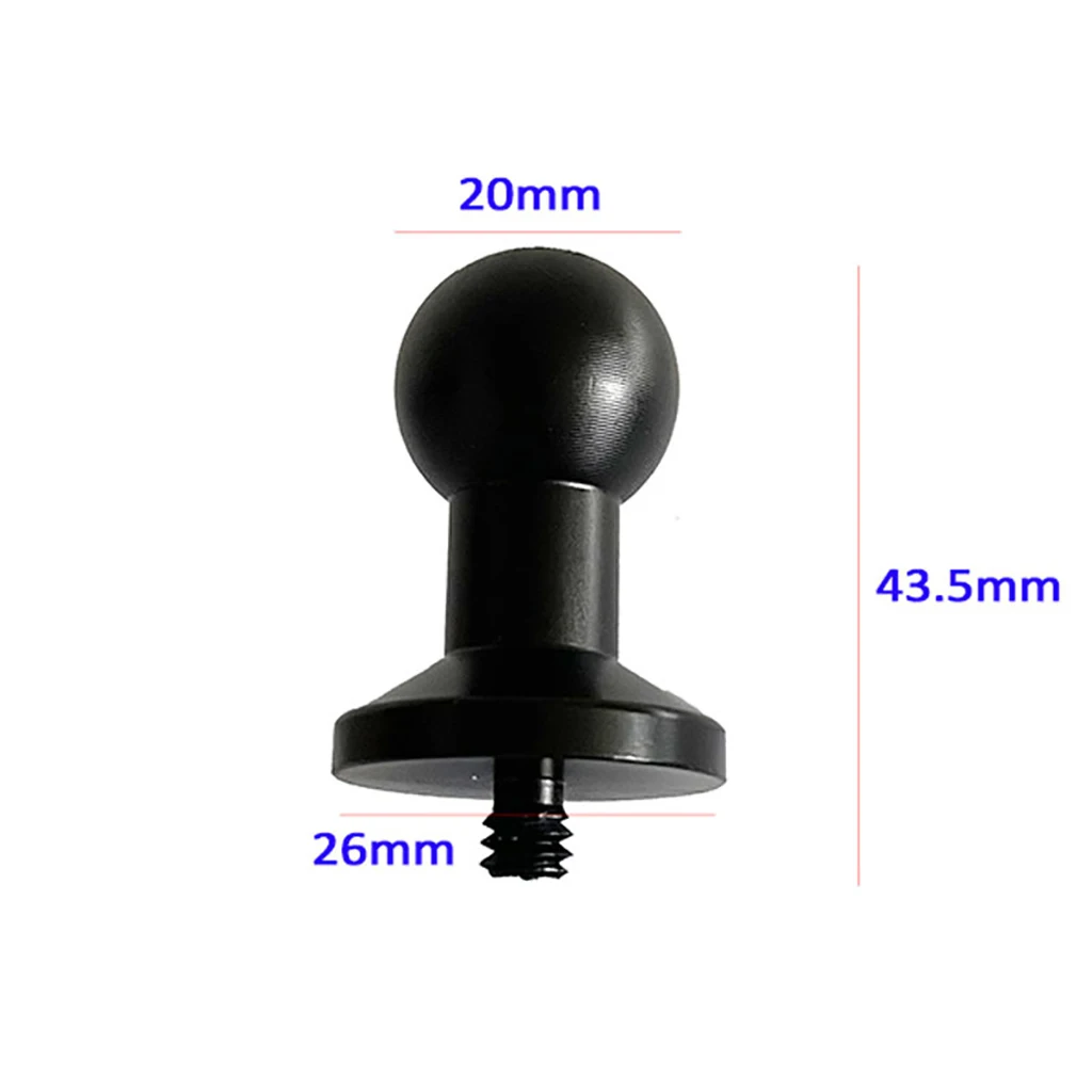 1/4 "Schraube Adapter für Gopro Hero Für Insta360 Action Kamera Telefone GPS Halter 13mm/15mm/17mm/20mm/25mm Kugelkopf Halterung – Detail 13