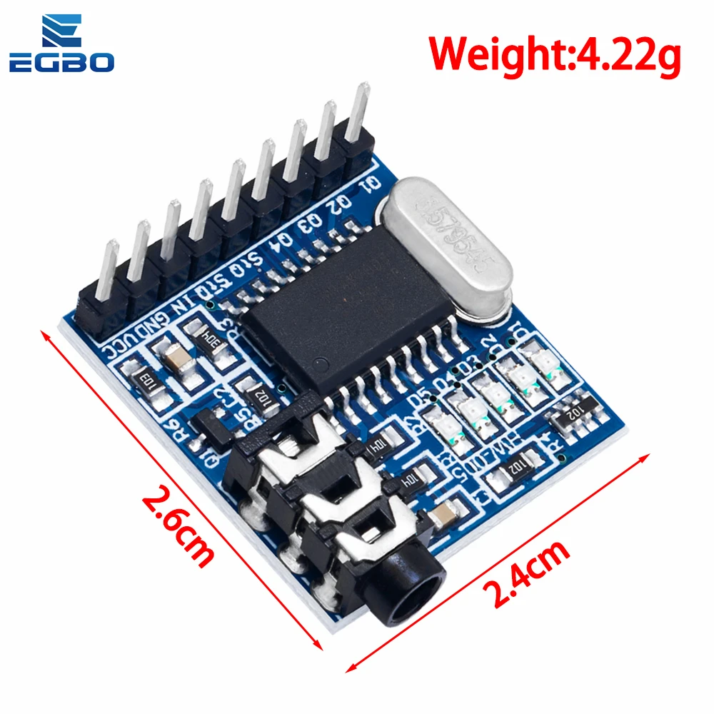 EGBO wholesale  MT8870 DTMF Voice decoding module phone module