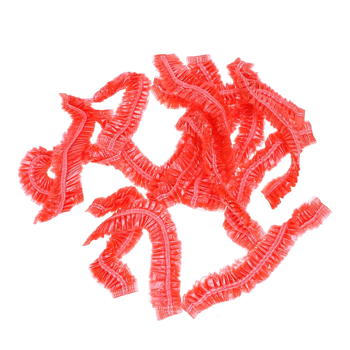 

100pcs Bath Cap Shower Hat Hair Caps Women Salon Makeup Bathing Use Waterproof Comfortable Home Beauty
