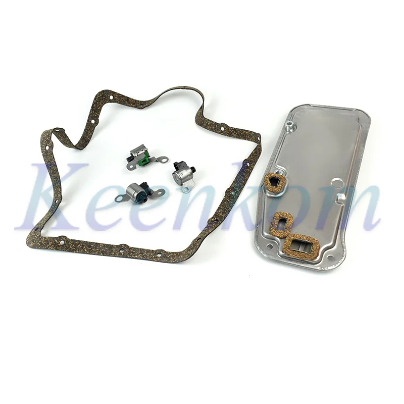 

A340E A343F Transmission Shift Solenoid Set Filter Kit For Toyota 4 Speed 02-UP 85420-30110 85420-301230 35250-50030 35250-30070